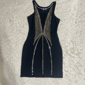 Goth Bebe Mini Dress